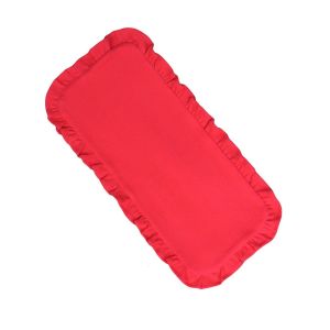 Ruffle Burp Cloth | Ruffle Baby Burp Cloth | Ruffle White Burp Cloth