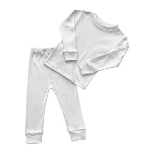 Polyester Long Sleeve Tee & Trouser Set