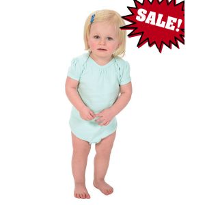 Puffed Sleeve Onesie, bodysuit