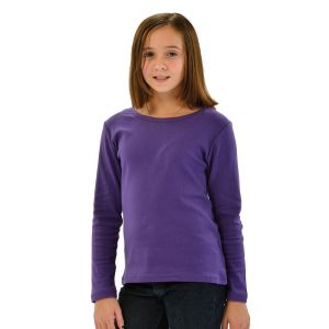 long sleeve girls tee,