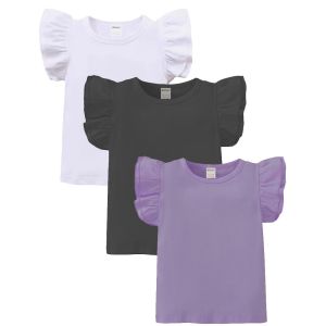 Baby Girl flutter sleeve tshirt