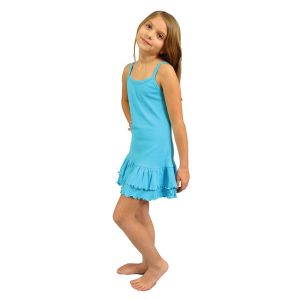 Girls Tank Ruffle Dress