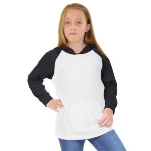 Toddler Raglan Tee with Hoodie 