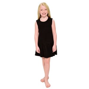 Youth Sleeveless Pleated Dress