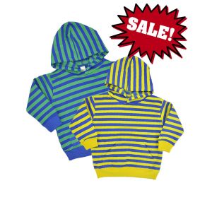 Toddler Fleece Striped Hoodie