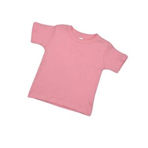 Infant Viscose Cotton Short Sleeve Crew Neck Tee