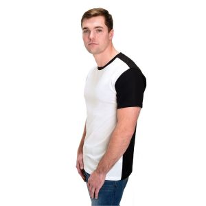 Polyester Short Sleeve Contrast Tee