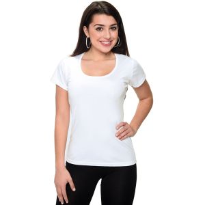 MicroPoly Short Sleeve Scoop Neck Tee