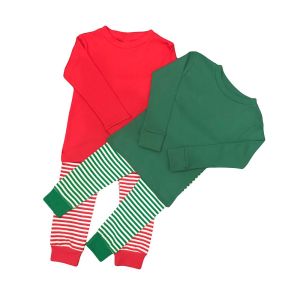 Christmas Pjs Stripped Christmas Pjs Toddler Striped Christmas Pajamas