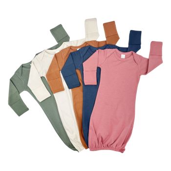 organic baby gown