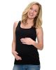 Soft Plain best Maternity tank tops plus size 