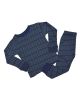 Navy and White Toddler Striped Set