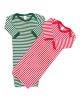 Christmas Baby Gowns, Red Stripes baby Gown