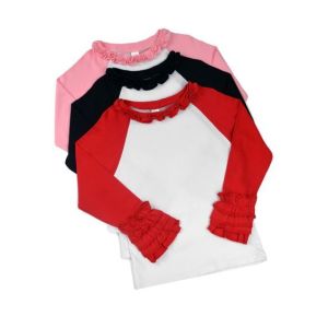 Icing Ruffle Raglan Shirts
